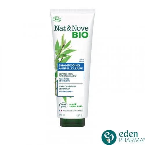 Nat&nove Bio Shampooing Antipelliculaire a L'Extrait de Saule 250 ml