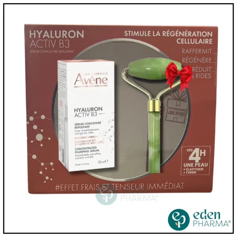 Hyaluron Activ B3 Sérum Concentré Repulpant + Rouleau en Jade Offert