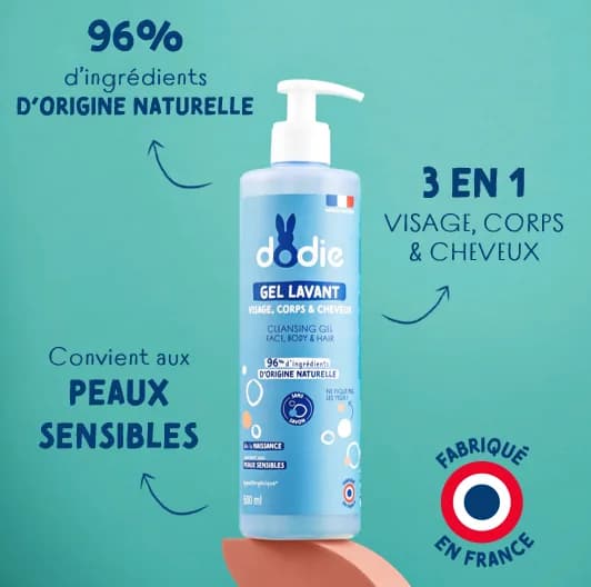 Dodie Gel Lavant 3en1 500 ml