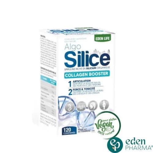 Eden Life Algo Sillice Collagen Booster 120 Comprimes