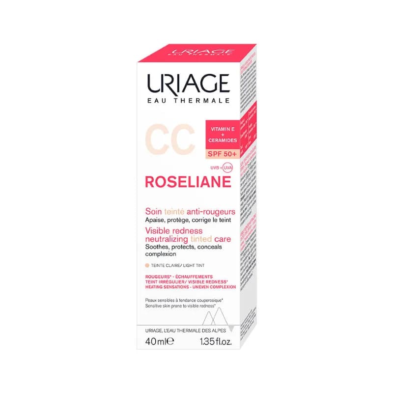 Uriage Roseliane CC Cream SPF50+ Teintee Claire 40 ml