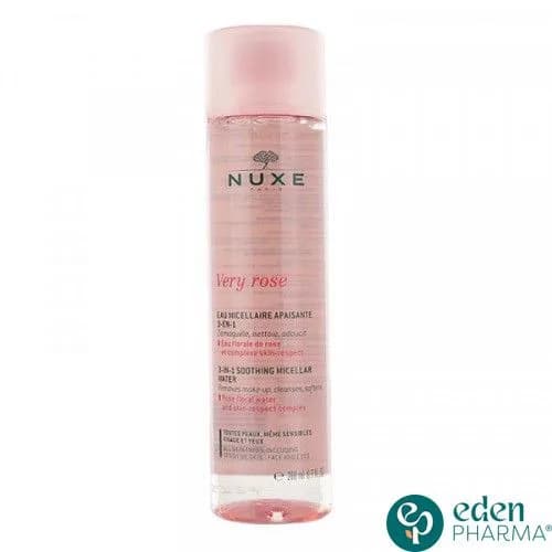 Nuxe Very Rose Eau Micellaire Apaisante 3en1 200 ml