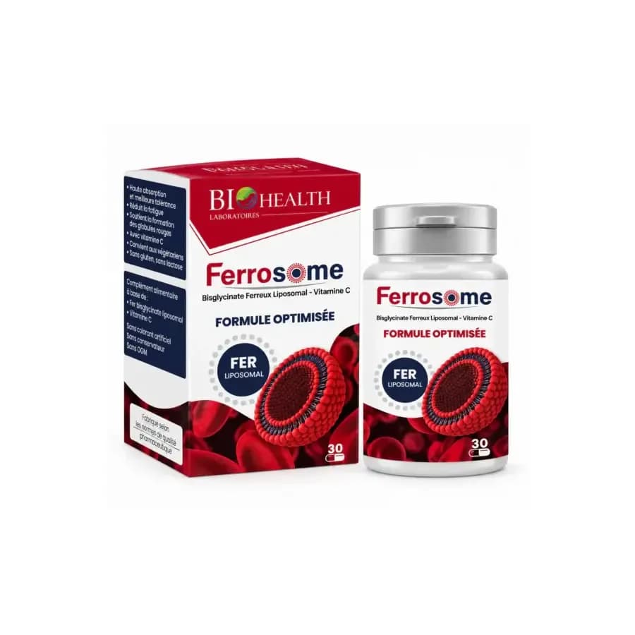 Biohealth Ferrosome Fer Liposomal 30 Gelules