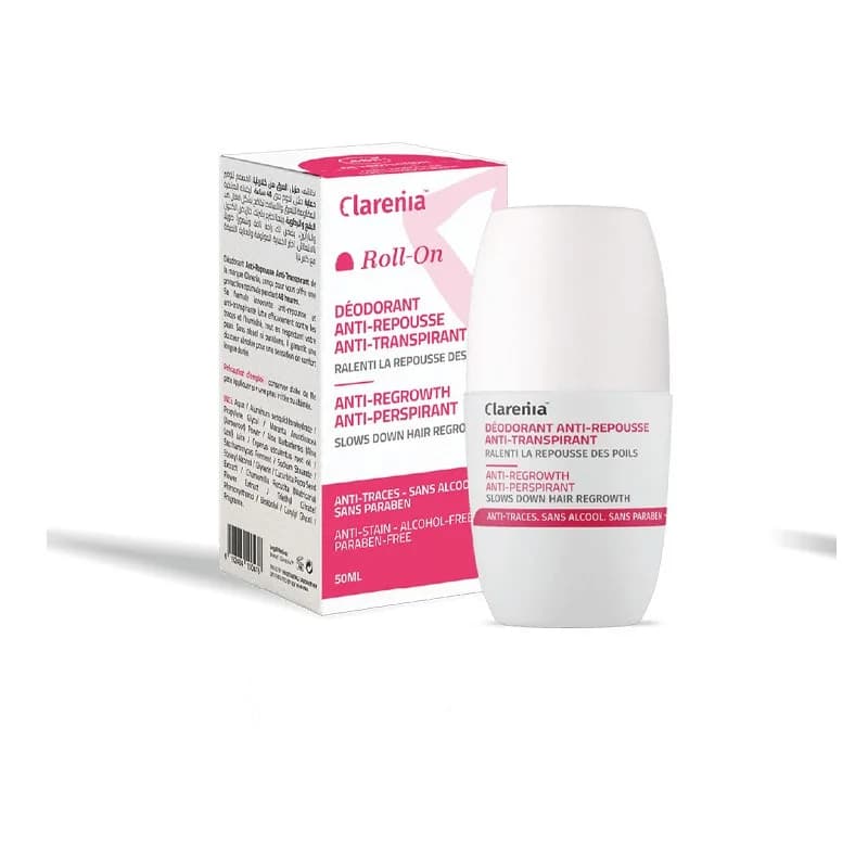 Clarenia Deodorant Anti Repousse Anti Transpirant 50 ml