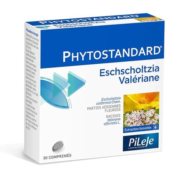 Pileje Phytostandard Eschscholtzia Valeriane 30 Comprimes