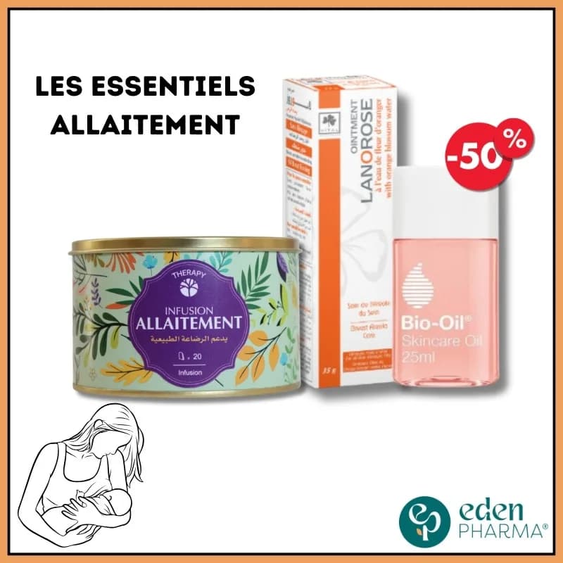 Pack Trio les Essentiels Allaitement