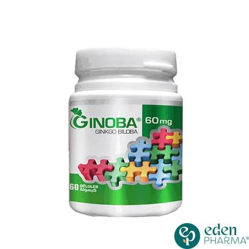 Ginoba 60 mg 60 Capsules