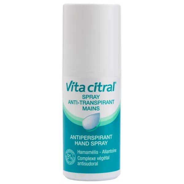 Vita Citral Spray Anti-Transpirant Mains 75 ml