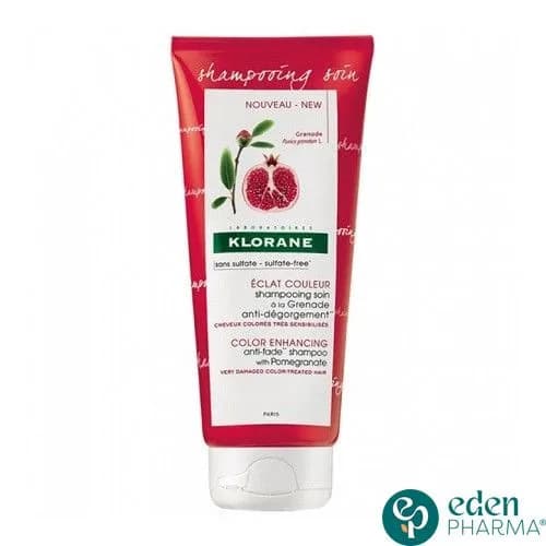 Klorane Grenade Shampooing Soin Eclat Couleur 200 ml