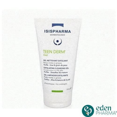 Isispharma Teen Derm Gel Nettoyant Exfoliant 150 ml