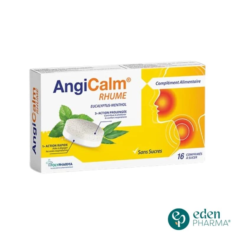Polypharma Angicalm Rhume B/16
