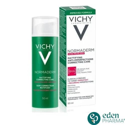 Vichy Normaderm Soin Embelliseur Anti-Imperfections Hydratation 24h, 50 ml