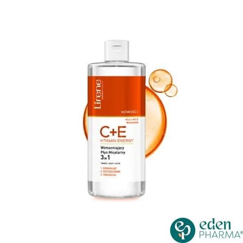 Lirene C+e Vitamin Energy Eau Micellaire 3 en 1 400 ml