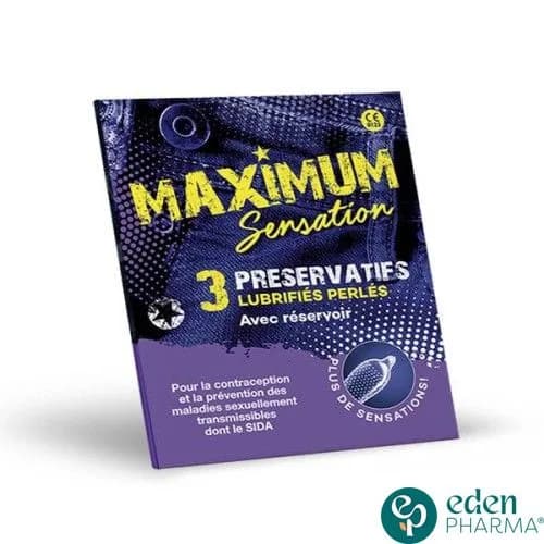 Maximum Sensation Preservatif Bt/3