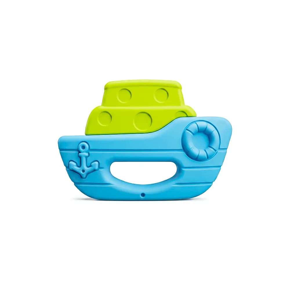 Baby Pur Anneau de Dentition Hochet Bateau Ref Bc040001