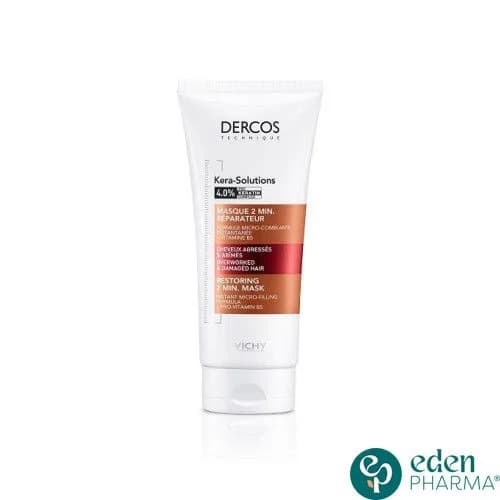 Vichy Dercos Kera-Solutions Masque 2min Reparateur 200 ml