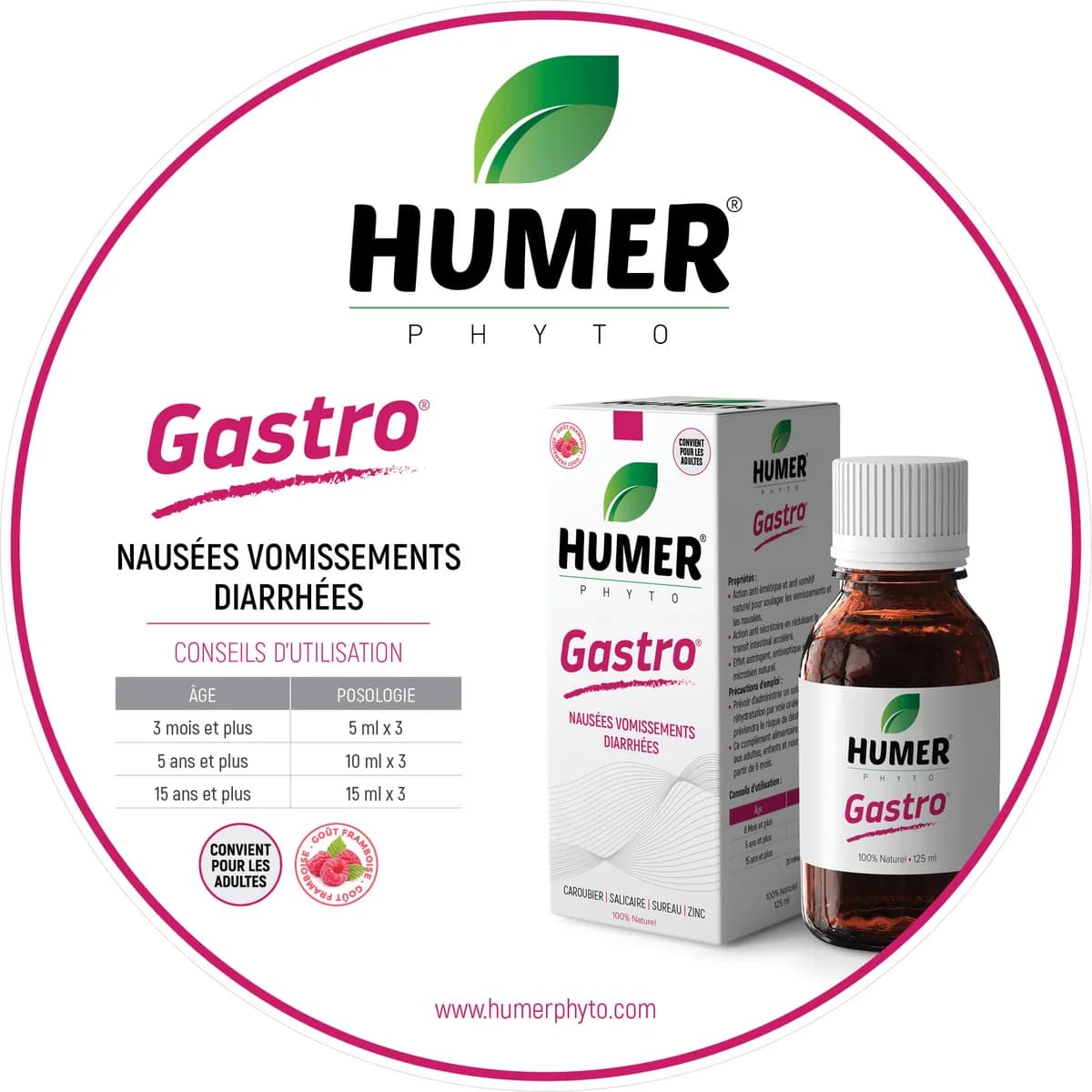 Humer Phyto Gastro Sirop 125 ml