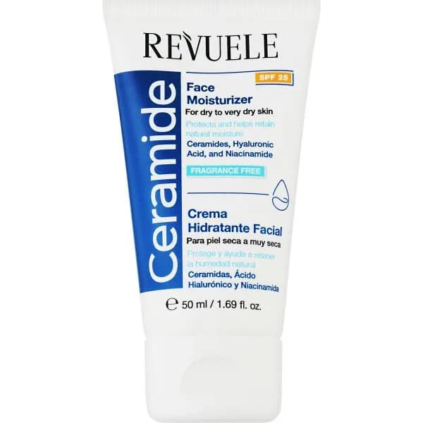 Revuele Crème Céramide Visage Hydratante SPF25 50 ml