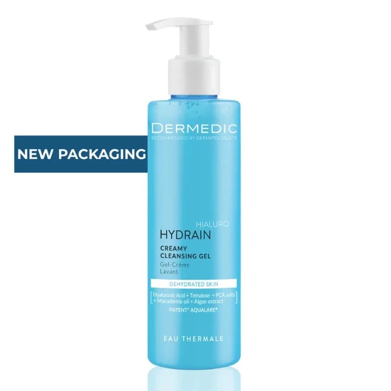 Dermedic Hydrain 3 Hialuro Gel Nettoyant 200 ml