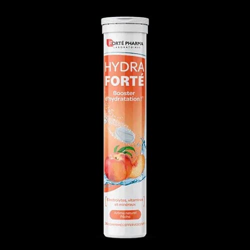 FORTE PHARMA HYDRA FORTE Pêche COMP 24 EFFERVESCENT