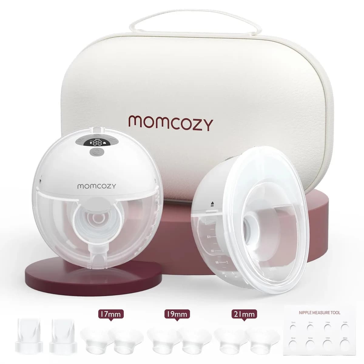 Momcozy M5 Tire-Lait Mains Libres Avec 4 Tailles Double