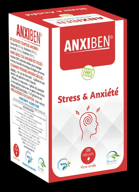 Anxiben Stress & Anxiété 30 Gélules