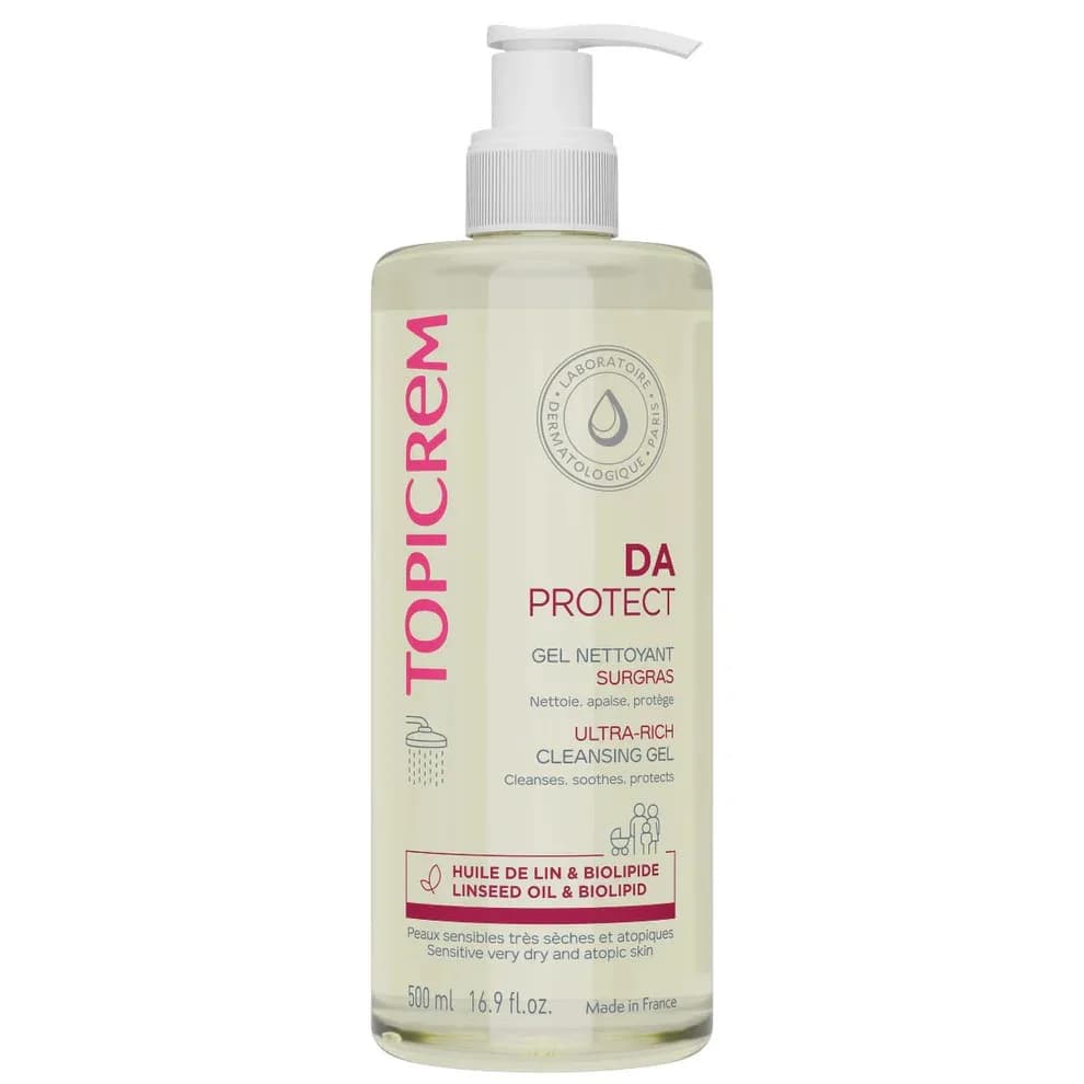Topicrem Da Protect Gel Nettoyant Surgras 500 ml