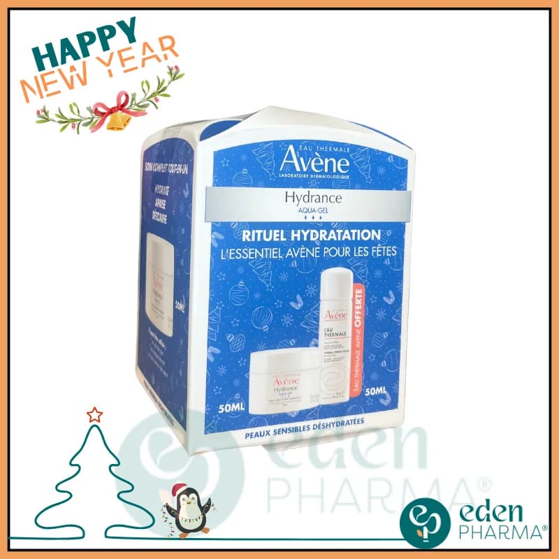 Coffret Avene Hydrance Aqua-Gel + Eau Thermale Gratuit 50 ml
