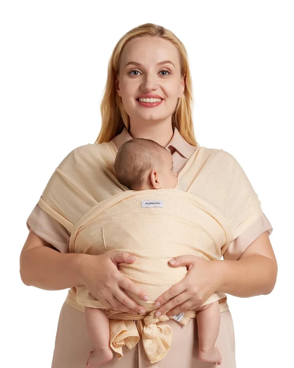 MOMCOZY L'ÉCHARPE DE PORTAGE MARRON