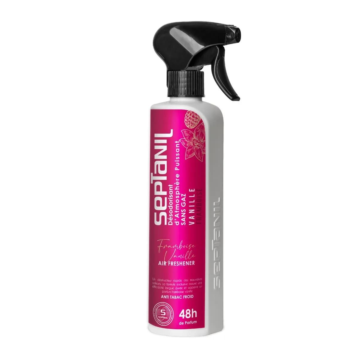 SEPTANIL DESODORISANT D'ATMOSPHERE PUISSANT VANILLE FRAMBOISE 500ML