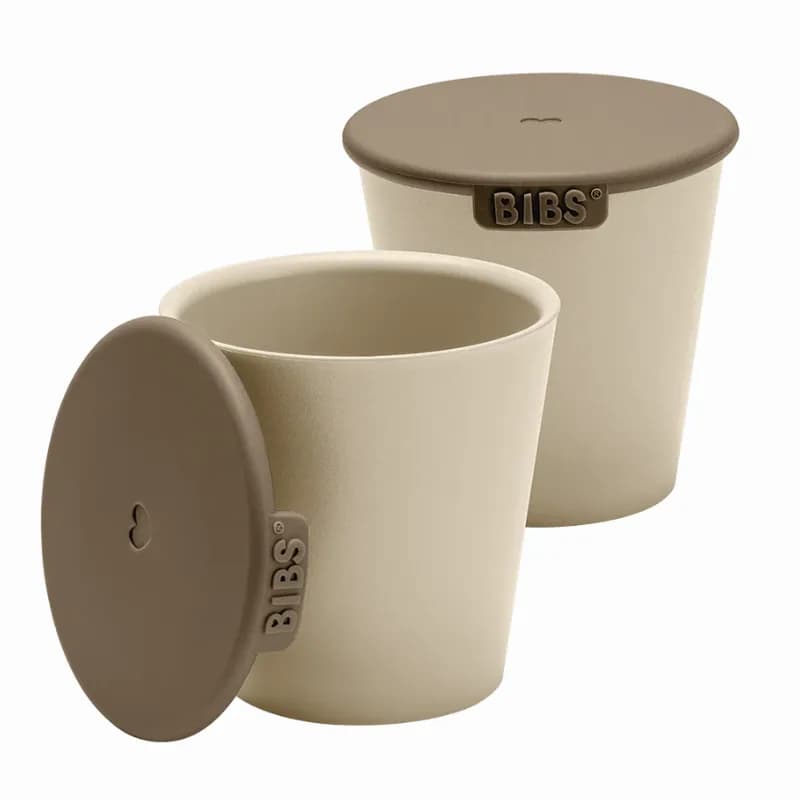 Bibs Set Cup Vanilla Lot de 2