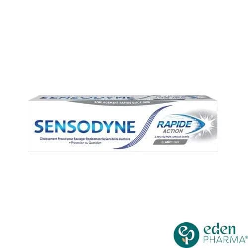 Sensodyne Dentifrice Rapide Action Blancheur 75 ml