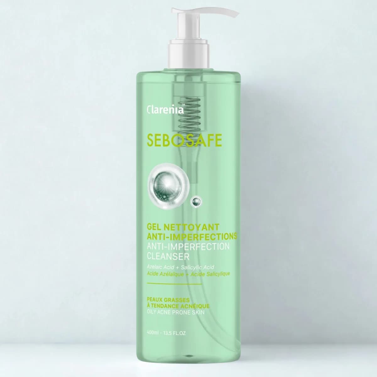Clarenia Sebosafe Gel Nettoyant Anti Imperfections 400 ml