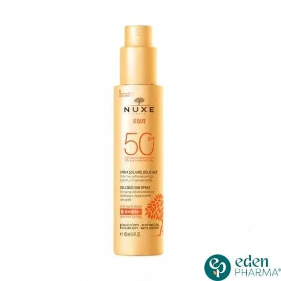 Nuxe Sun Spray Solaire Visage et Corps SPF 50+ 150 ml