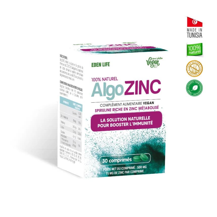 Eden Life Algo Zinc 30 Gelules