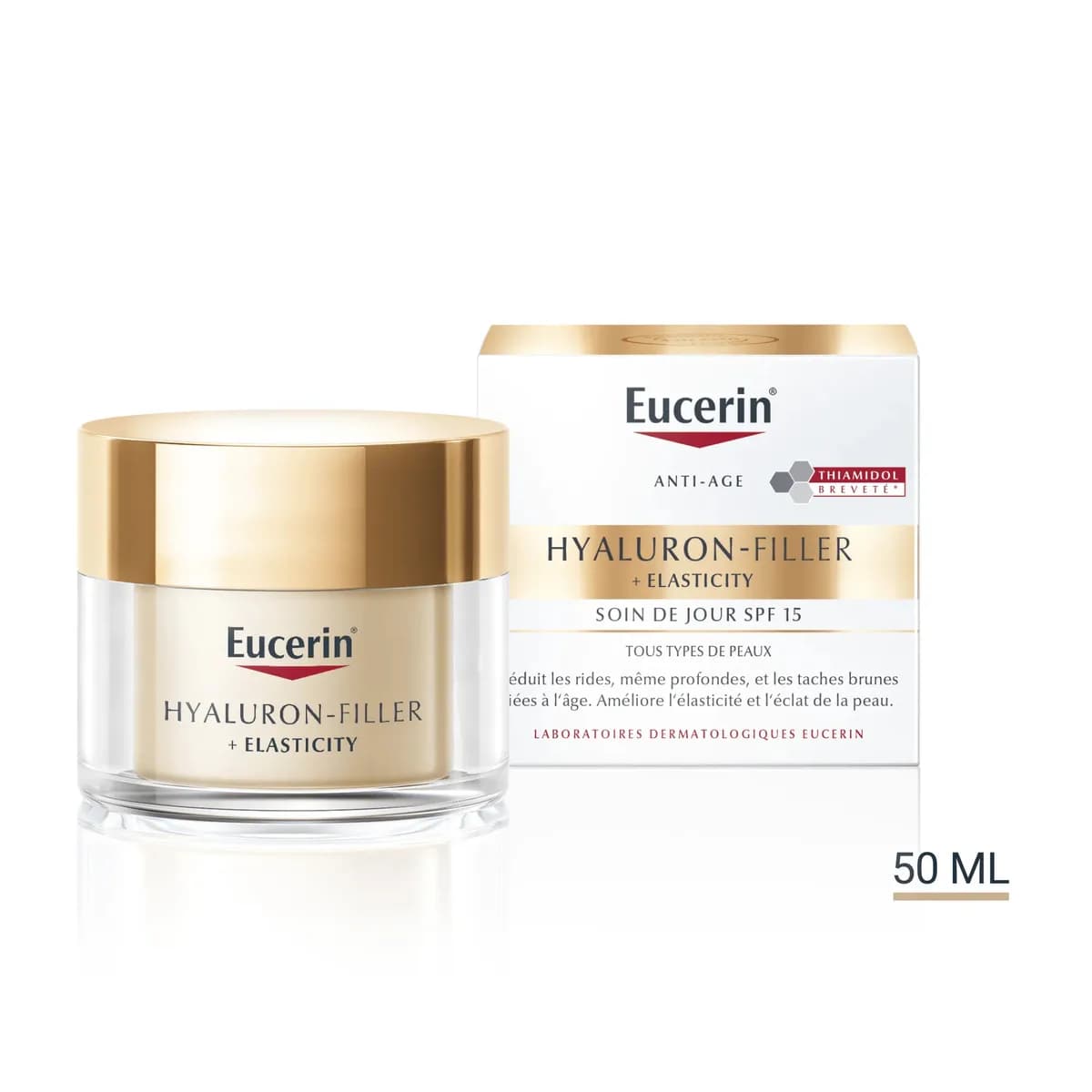 Eucerin Hyaluron Filler Elasticity Soin de Jour SPF15 50 ml