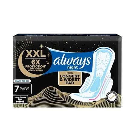 Always Maxi Night XXL 7 Pads
