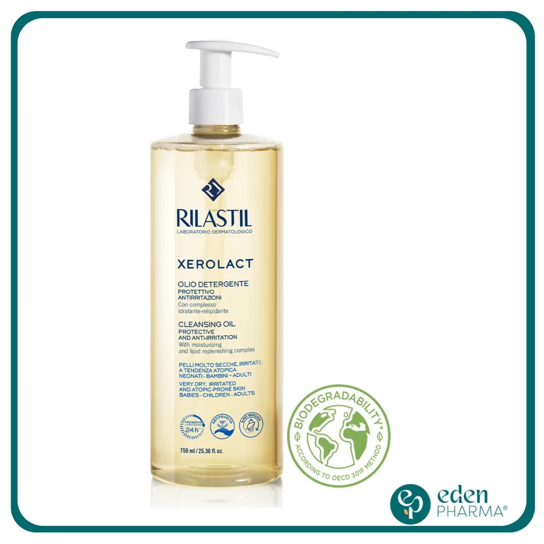 Rilastil Xerolact Huile Nettoyant 750 ml