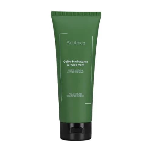 Apothica Gelée Hydratante à L'Aloe Vera Corps-Cheveux Aprés Bronzage 200 ml