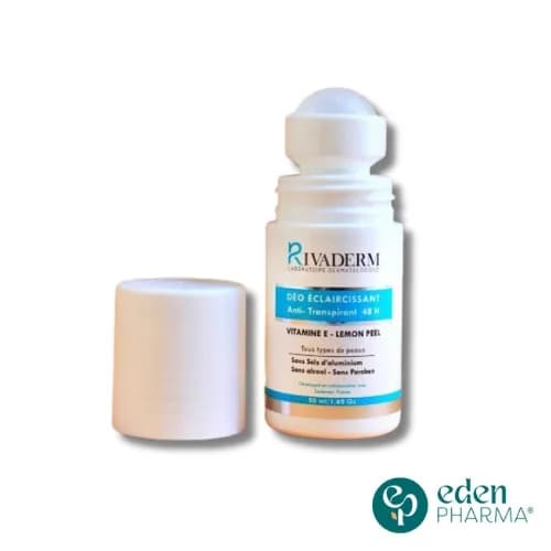 Rivaderm Deo Eclaircissant Anti-Transpirant 48h 50 ml