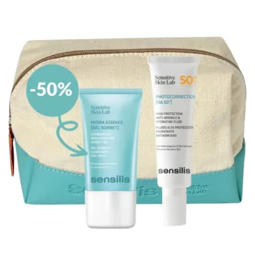 Sensilis Skin Lab Trousse Photocorrection [Ha50+] Invisible 50 ml+ Hydra Essence Sorbet Gel 40ml(-50%)