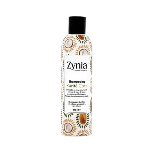 Zynia Shampoing Karite Coco Cheveux Sec 250 ml