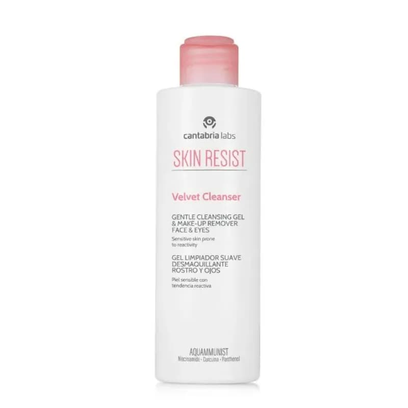 Cantabria Labs Skin Resist Gel Nettoyant Doux Visage et Yeux 200 ml