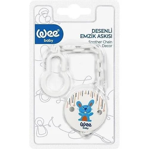 Wee Baby Soother Chain with Decor