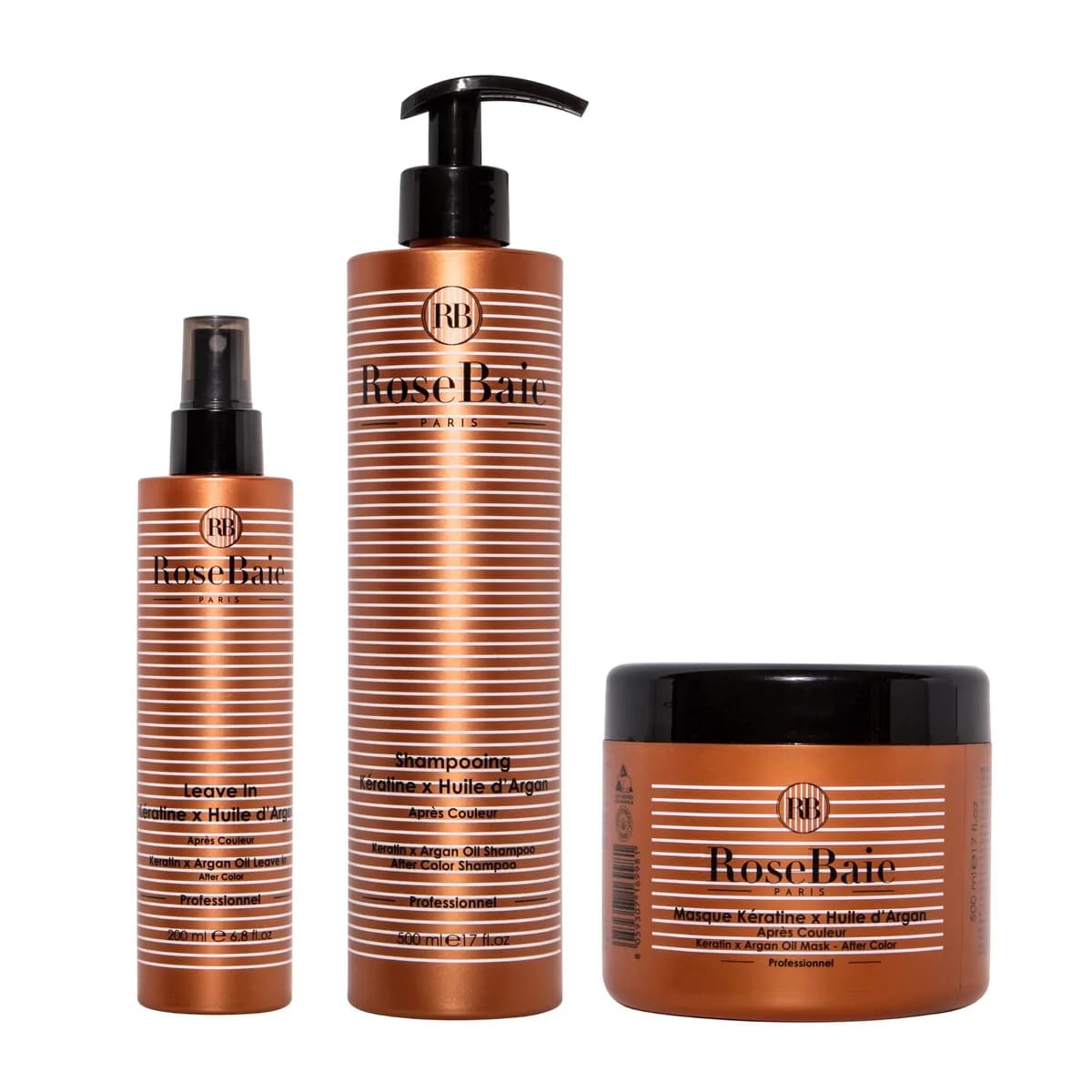 Rosebaie Trio Argan Post-Coloration Anti-Oxydant & Protection