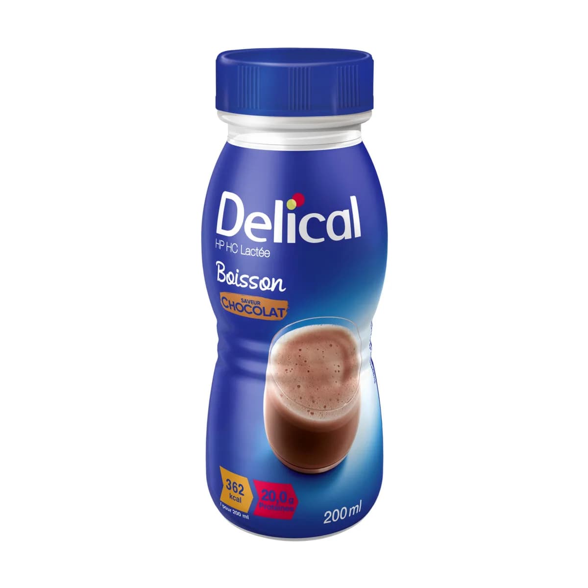 Delical Boisson Lactee Hp Hc Chocolat 200 ml