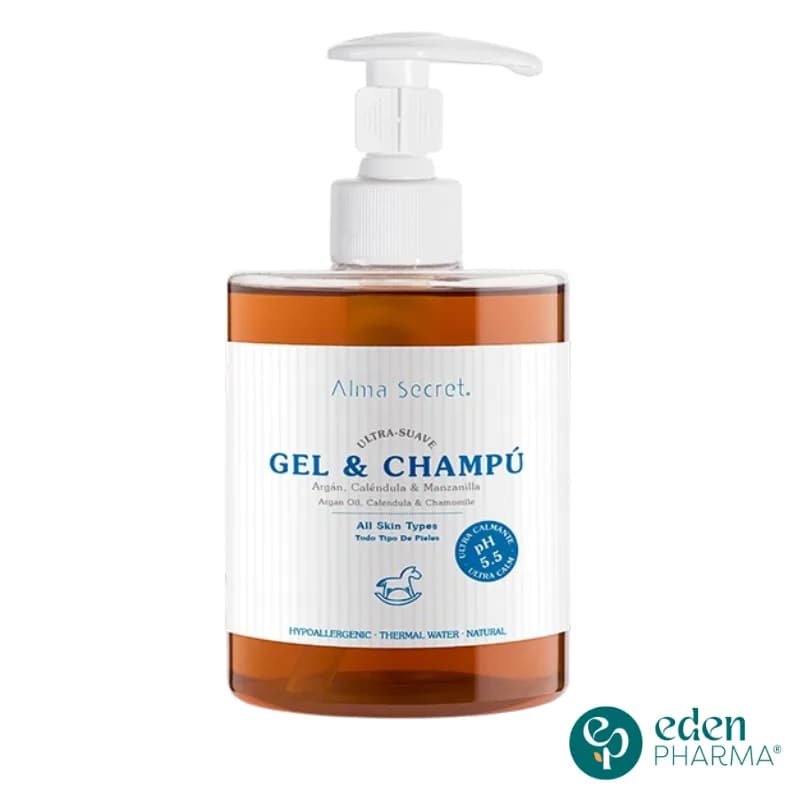 Alma Secret Gel & Shampoing Doux Argan 500 ml