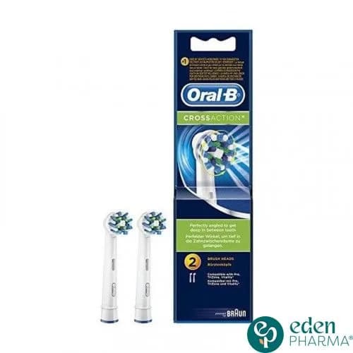 Oral-B 2 Brossettes Cross Action 2 Eb50