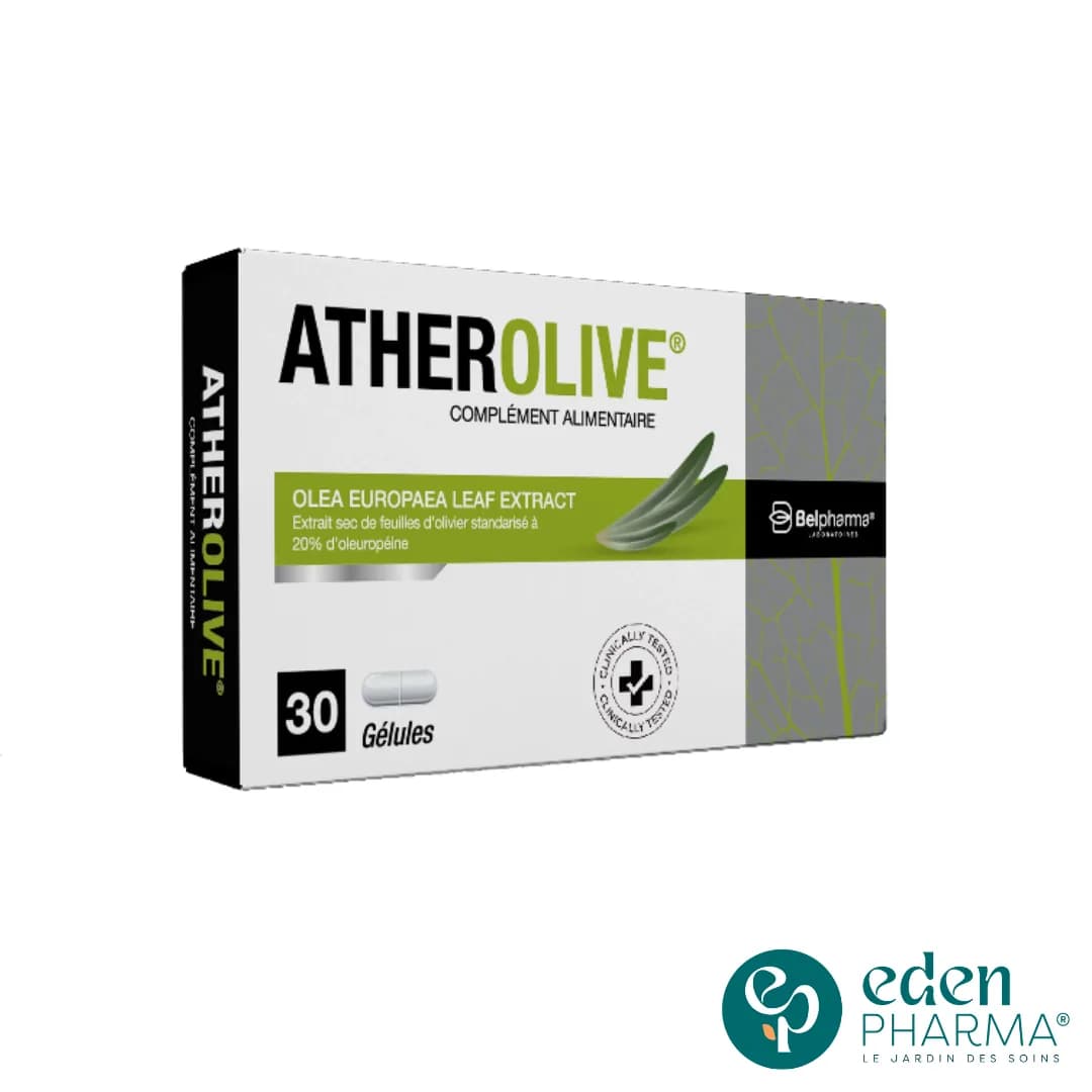 Belpharma Atherolive 30 Gelules