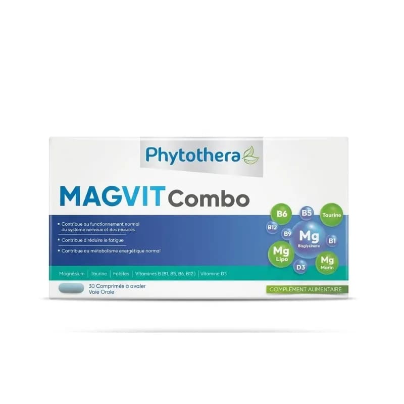 PHYTOTHERA MAGVIT COMBO 30 GELULES